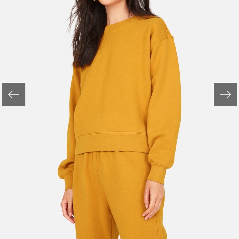 Organic Cotton & Fleece Pullover